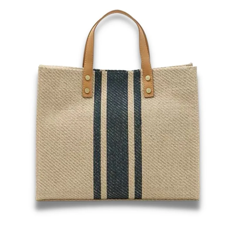 Sac en lin portable pour femme⎮Summer & Chic