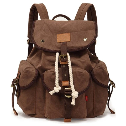 Sac à dos en toile vintage | ANETO