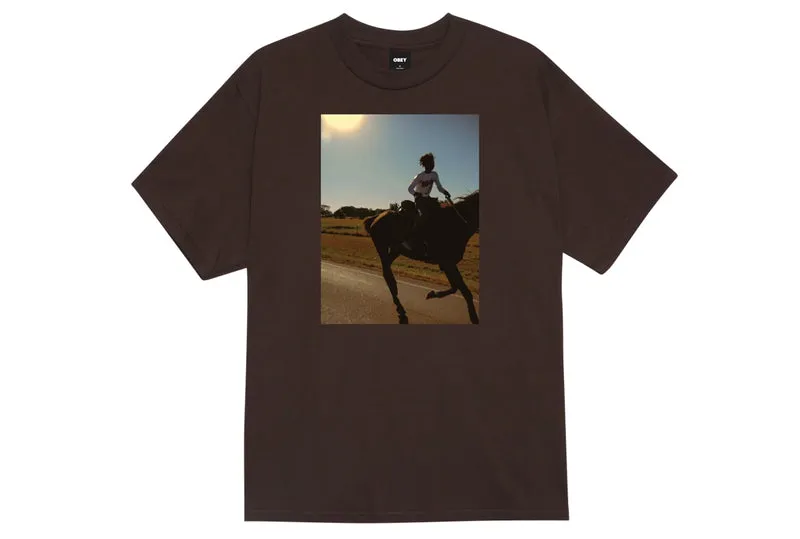 T-SHIRT OBEY TRAIL RIDE