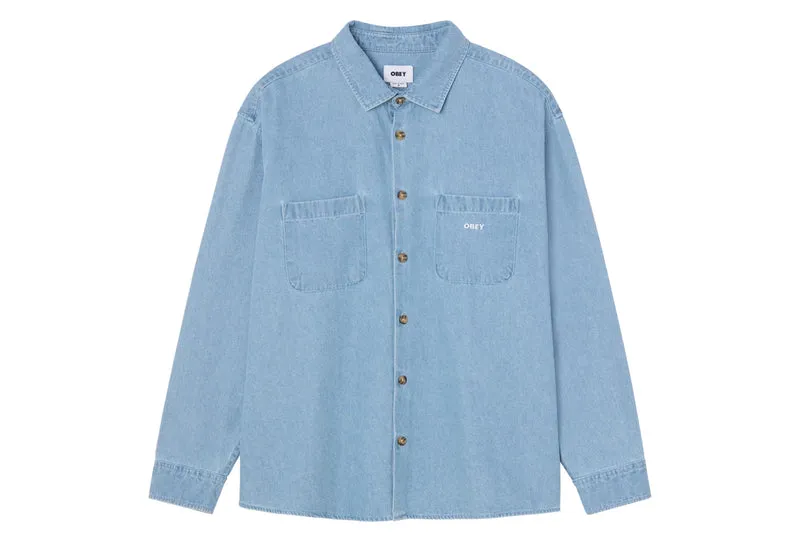 CHARLIE DENIM TISSÉ LS