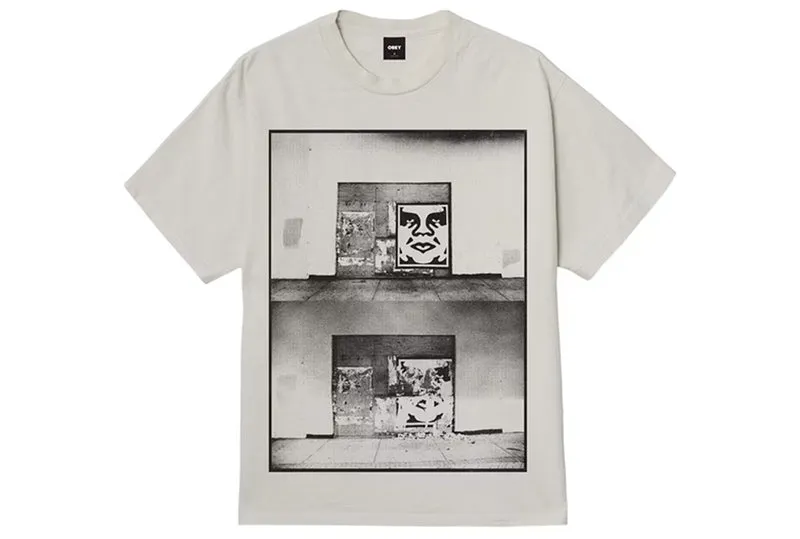 T-shirt photo icône détruite