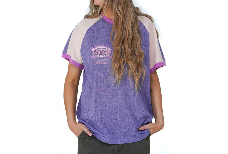 T-SHIRT RAPLAN SURDIMENSIONNÉ SCENIC ROUTE