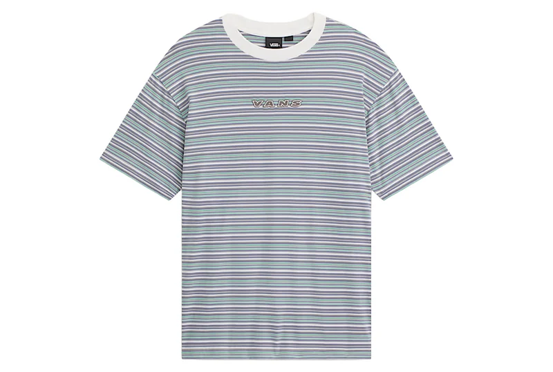 T-shirt à rayures Cameron à manches courtes