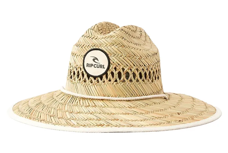 CHAPEAU DE SOLEIL CLASSIQUE EN PAILLE DE SURF