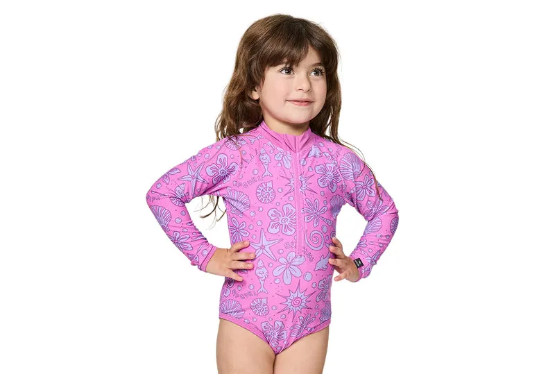 SUNSHINE CLUB LS SURFSUIT - FILLE