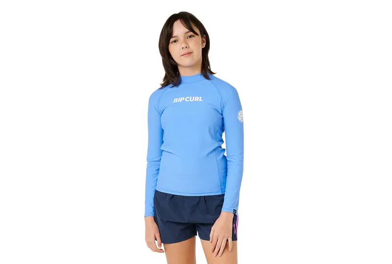 VESTE ANTI-UV CLASSIQUE SURF À MANCHES LONGUES POUR FILLE