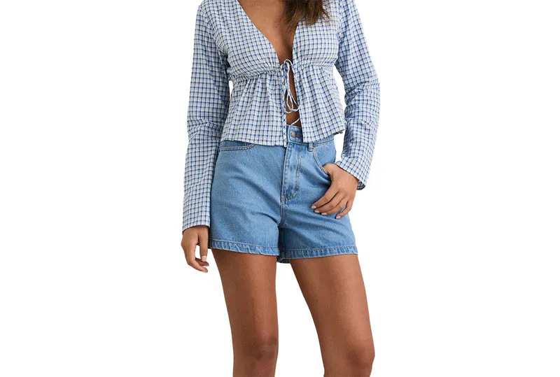 Short en jean classique