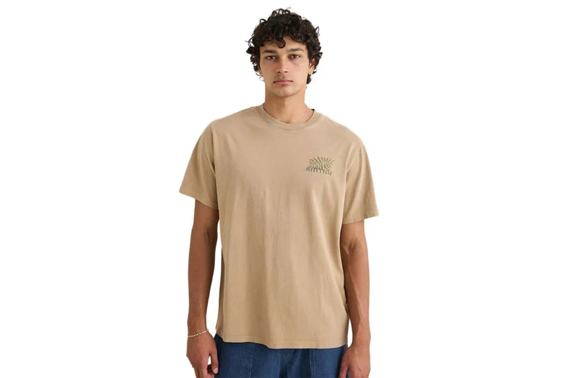T-SHIRT BOTANIQUE VINTAGE À MANCHES SANS MÉTRAGE