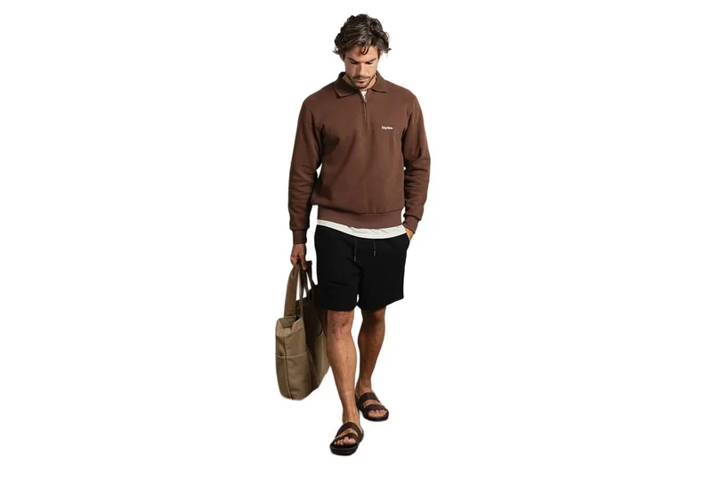 QUART DE ZIP DE FOURNAISE