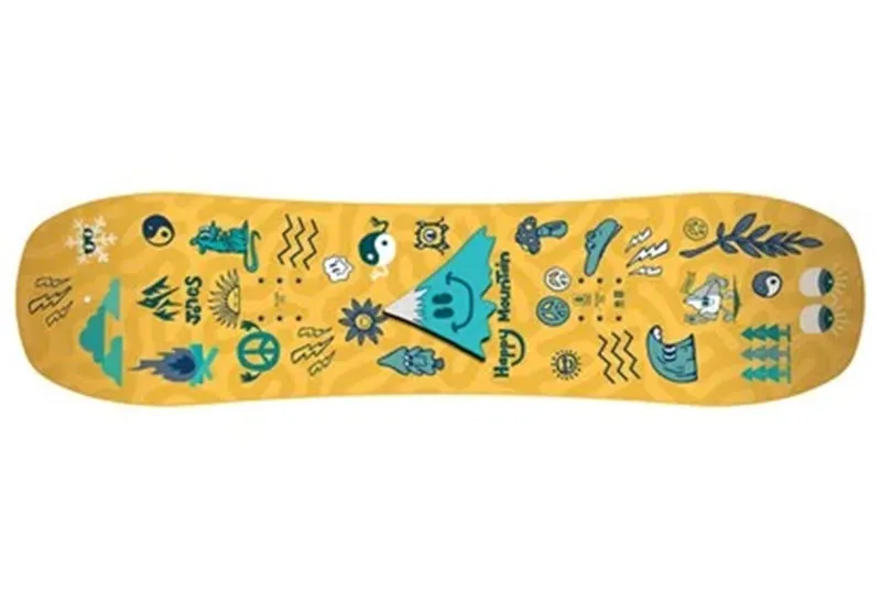 MONTAGNE HEUREUSE SNOWBOARD ENSEMBLE AVEC RELIURES