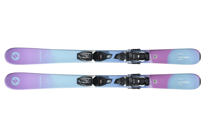 SKIS JUMELÉS SHEEVA JUNIOR + FIXATIONS FDT 7.0