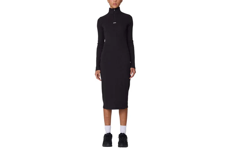 ROBE À COL MONTANT MALINA